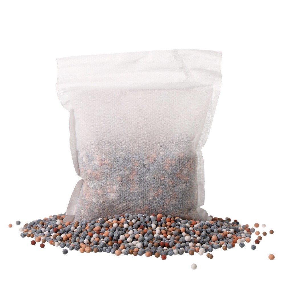 Alkaline sachet packaging