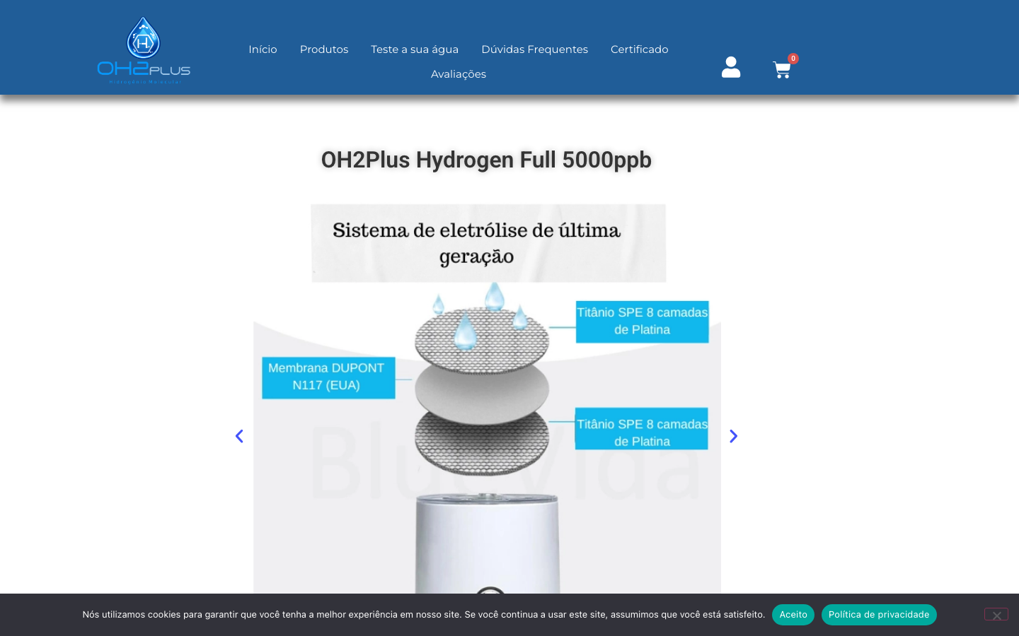 Water bottle product