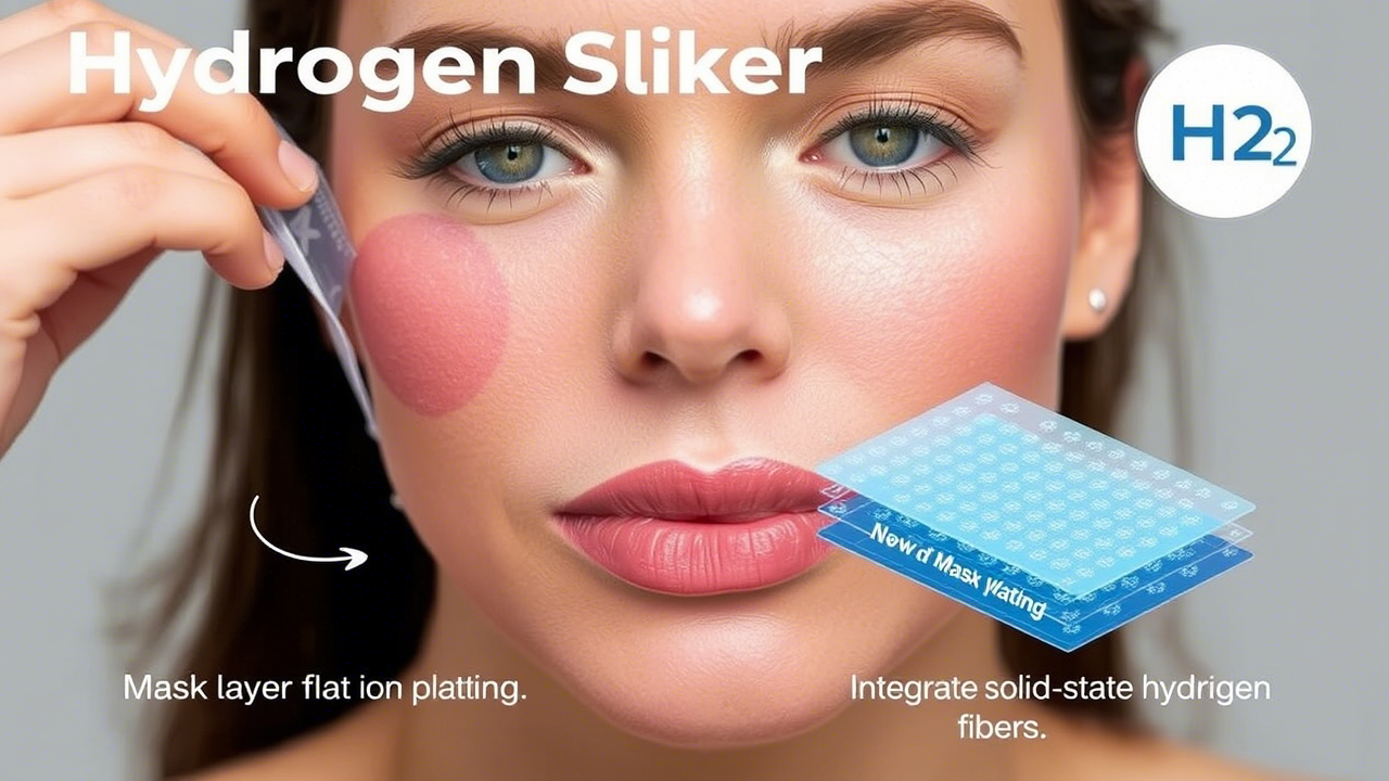 Face mask hydrogen technology